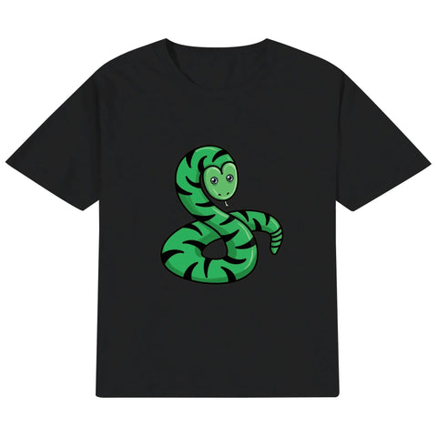 Kids Cotton T-Shirt - Snake - Mr.Shit