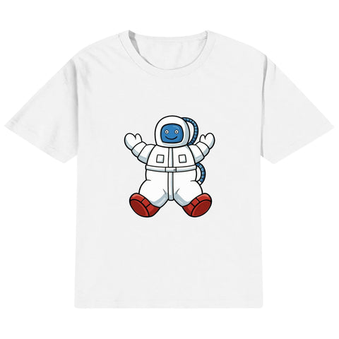 Kids Cotton T-Shirt - Spaceman - Mr.Shit