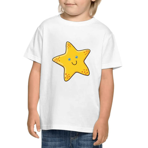 Kids Cotton T-Shirt - Starfish - Mr.Shit