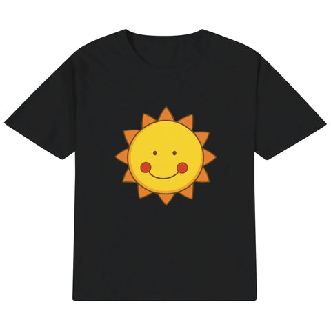 Kids Cotton T-Shirt - Sun - Mr.Shit