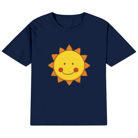 Kids Cotton T-Shirt - Sun - Mr.Shit