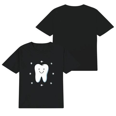 Kids Cotton T-Shirt - Tooth - Mr.Shit