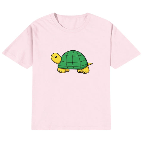 Kids Cotton T-Shirt - Tortoise - Mr.Shit