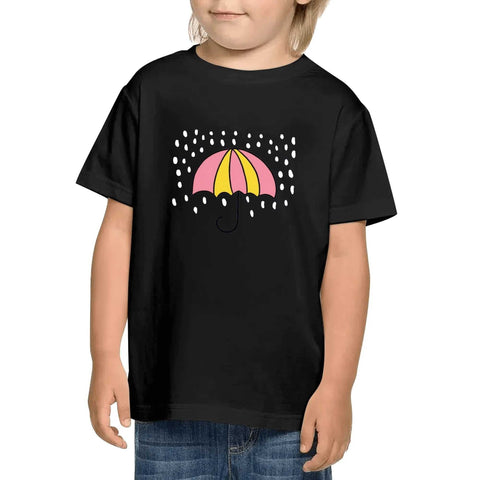 Kids Cotton T-Shirt - Umbrella - Mr.Shit