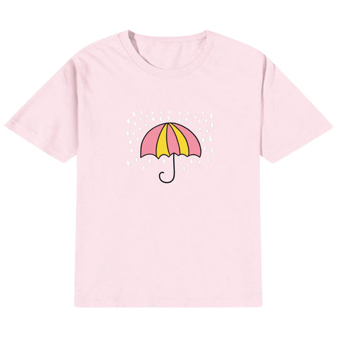 Kids Cotton T-Shirt - Umbrella - Mr.Shit
