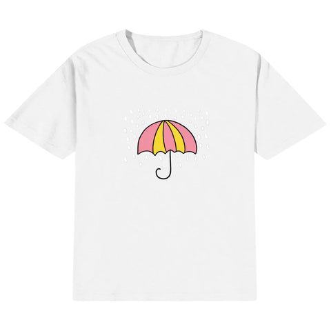 Kids Cotton T-Shirt - Umbrella - Mr.Shit