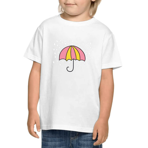 Kids Cotton T-Shirt - Umbrella - Mr.Shit