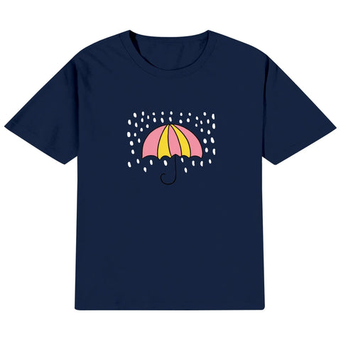 Kids Cotton T-Shirt - Umbrella - Mr.Shit