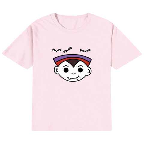 Kids Cotton T-Shirt - Vampire - Mr.Shit