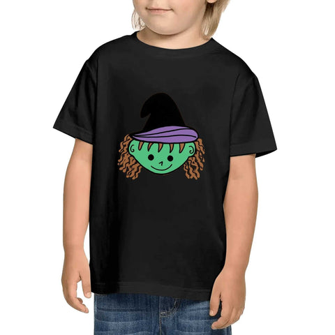 Kids Cotton T-Shirt - Witch - Mr.Shit