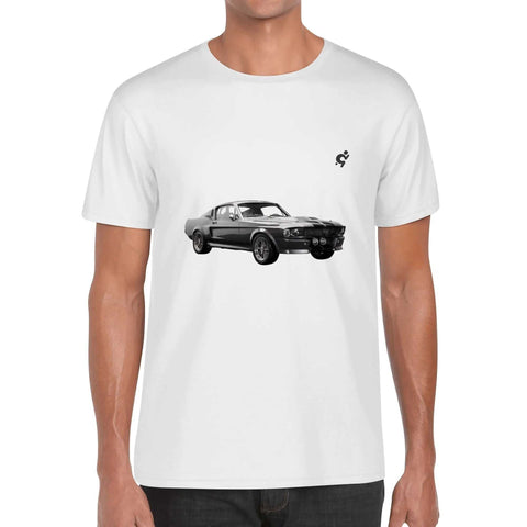 Mens 100% Cotton - 1967 Ford Shelby GT 500 - 2 - Mr.Shit
