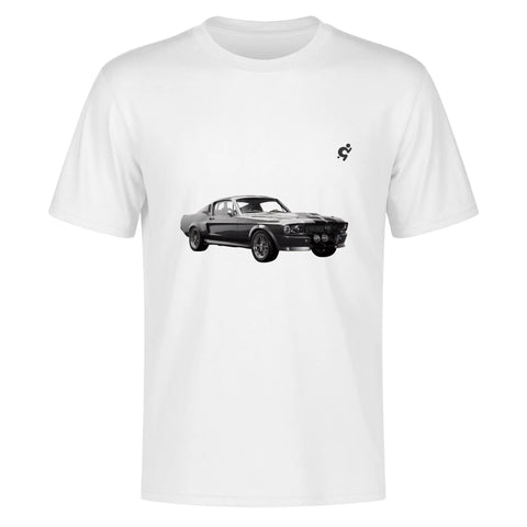 Mens 100% Cotton - 1967 Ford Shelby GT 500 - 2 - Mr.Shit