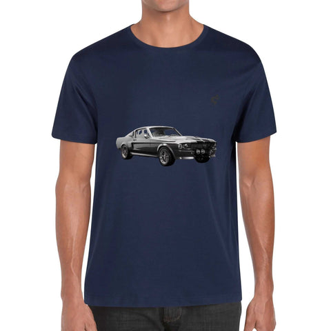 Mens 100% Cotton - 1967 Ford Shelby GT 500 - 2 - Mr.Shit
