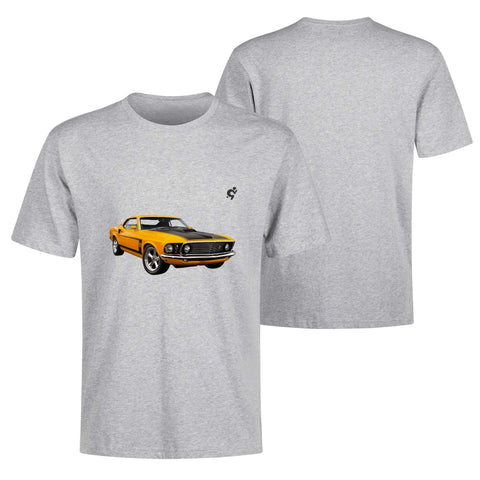 Mens 100% Cotton - 1969 Ford Mustang - Mr.Shit