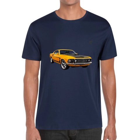 Mens 100% Cotton - 1969 Ford Mustang - Mr.Shit