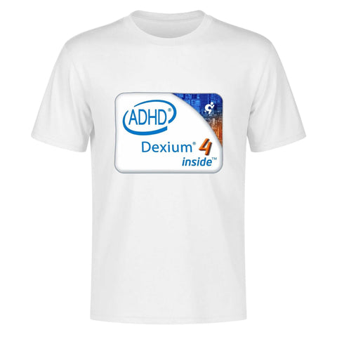 Men's 100% Cotton - ADHD Dexium 4 - Mr.Shit