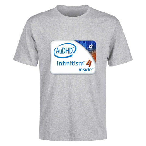 Men's 100% Cotton - AuDHD Infinitism 4 - Mr.Shit