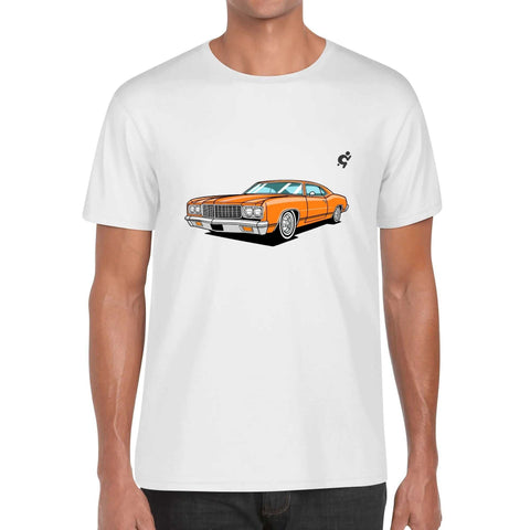 Mens 100% Cotton - Classic Car Orange - Mr.Shit