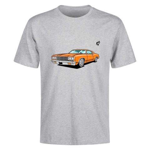 Mens 100% Cotton - Classic Car Orange - Mr.Shit