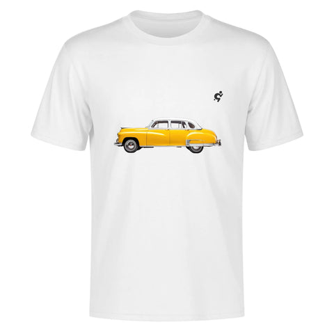 Mens 100% Cotton - Classic Car Yellow - Mr.Shit