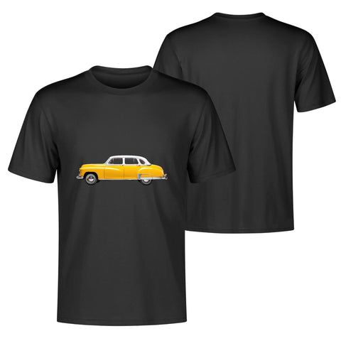 Mens 100% Cotton - Classic Car Yellow - Mr.Shit