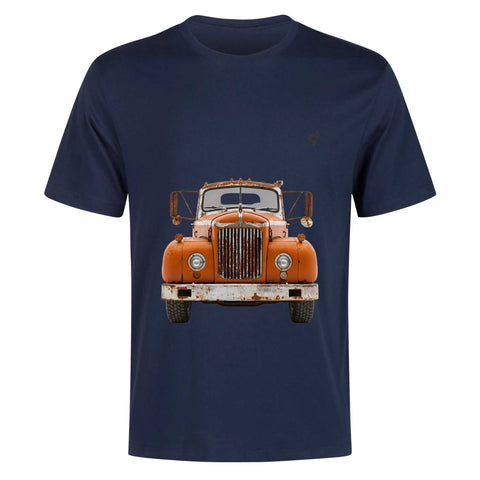 Mens 100% Cotton - Classic Mack Truck F/B 2 - Mr.Shit