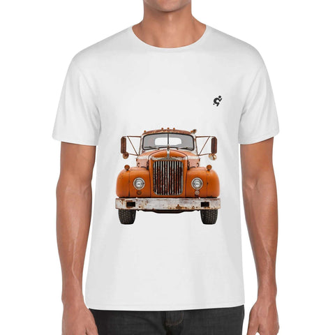 Mens 100% Cotton - Classic Mack Truck F/B 2 - Mr.Shit