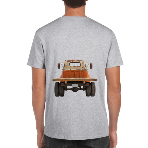 Mens 100% Cotton - Classic Mack Truck F/B 2 - Mr.Shit