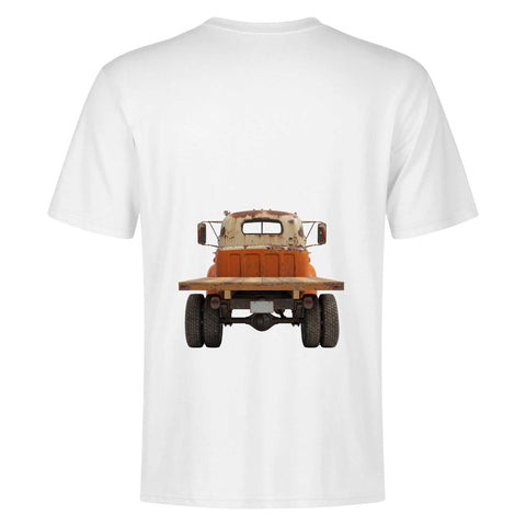 Mens 100% Cotton - Classic Mack Truck F/B 2 - Mr.Shit