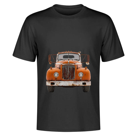 Mens 100% Cotton - Classic Mack Truck F/B 2 - Mr.Shit