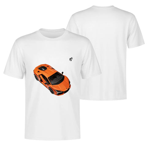 Mens 100% Cotton - Lamborghini Revuelto 2 - Mr.Shit