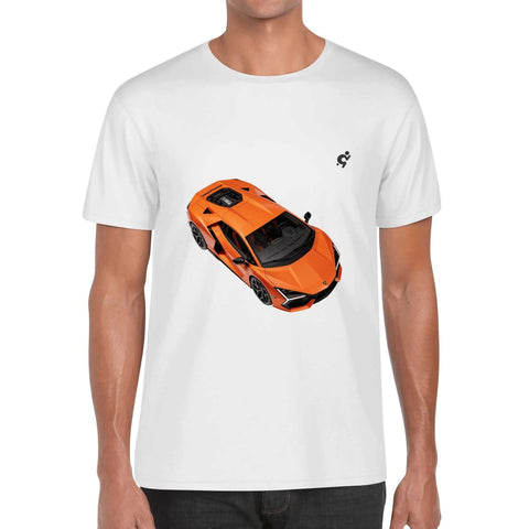 Mens 100% Cotton - Lamborghini Revuelto 2 - Mr.Shit