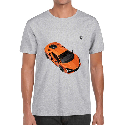 Mens 100% Cotton - Lamborghini Revuelto 2 - Mr.Shit