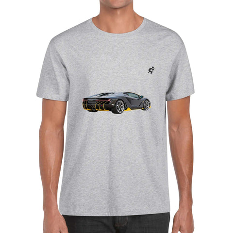 Mens 100% Cotton - Lamborgini Centenario - Mr.Shit