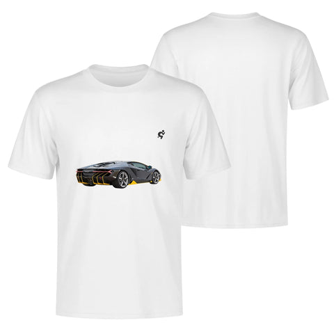Mens 100% Cotton - Lamborgini Centenario - Mr.Shit