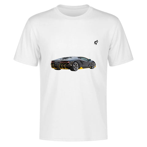 Mens 100% Cotton - Lamborgini Centenario - Mr.Shit