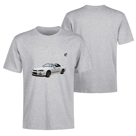 Mens 100% Cotton - Nissan Skyline R32 - Mr.Shit