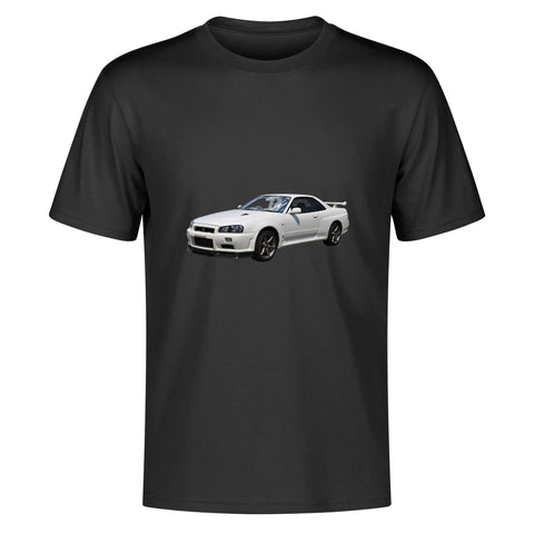 Mens 100% Cotton - Nissan Skyline R32 - Mr.Shit