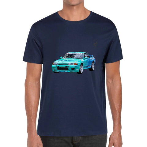 Mens 100% Cotton - Nissan Skyline R32 Godzilla - Mr.Shit