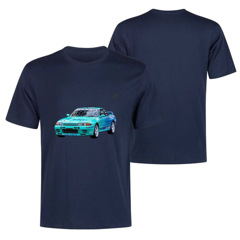 Mens 100% Cotton - Nissan Skyline R32 Godzilla - Mr.Shit