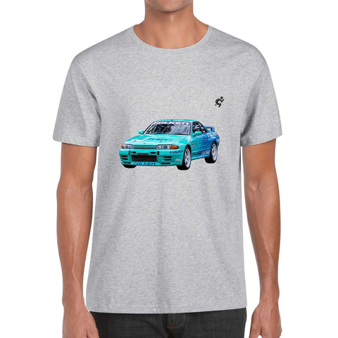 Mens 100% Cotton - Nissan Skyline R32 Godzilla - Mr.Shit