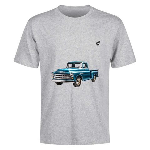 Mens 100% Cotton - Old Blue Pickup 2 - Mr.Shit