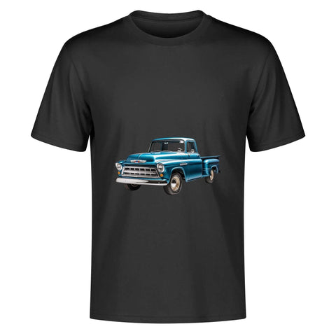 Mens 100% Cotton - Old Blue Pickup 2 - Mr.Shit