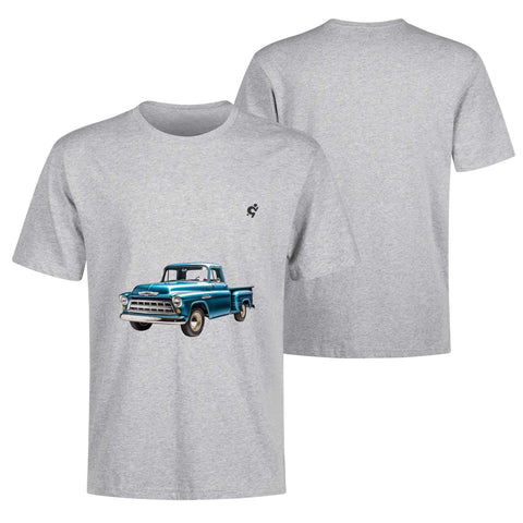 Mens 100% Cotton - Old Blue Pickup 2 - Mr.Shit