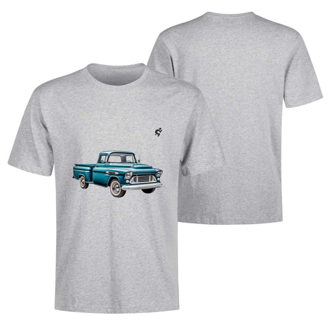 Mens 100% Cotton - Old Blue Pickup - Mr.Shit