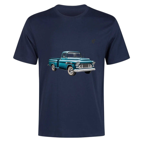 Mens 100% Cotton - Old Blue Pickup - Mr.Shit