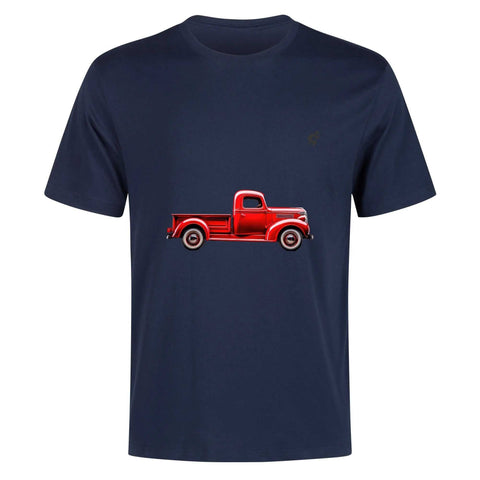 Mens 100% Cotton - Old Red Pickup - Mr.Shit