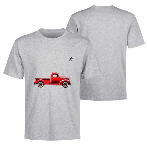 Mens 100% Cotton - Old Red Pickup - Mr.Shit