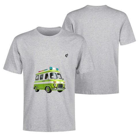 Mens 100% Cotton - Old School Ambulance - Mr.Shit