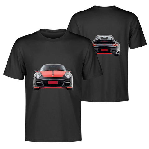 Mens 100% Cotton - Porsche 911 Turbo - Mr.Shit